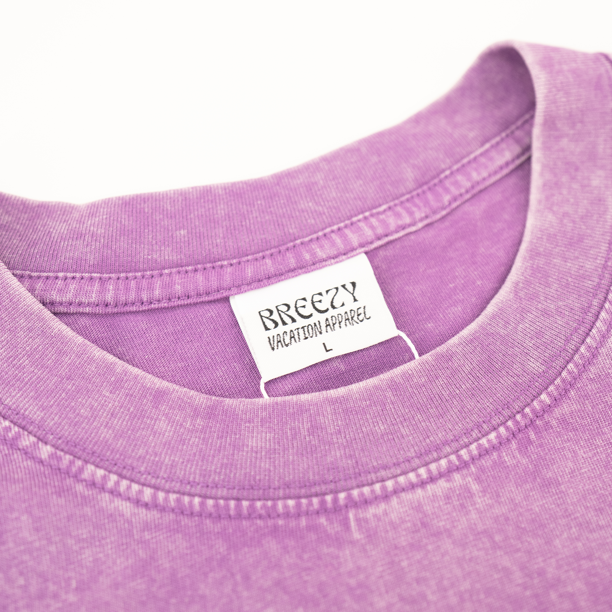 Sunset Palms Acid Wash Tee